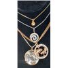 Image 1 : PISCES, COIN, SOLITAIRE & SWIRL ESTATE NECKLACES