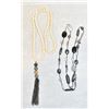 Image 1 : SILPADA 925 PEARL BLACK & WHITE BUFFALO NECKLACES