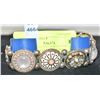 Image 1 : ENAMEL AND MOONSTONE STRETCH BRACELET