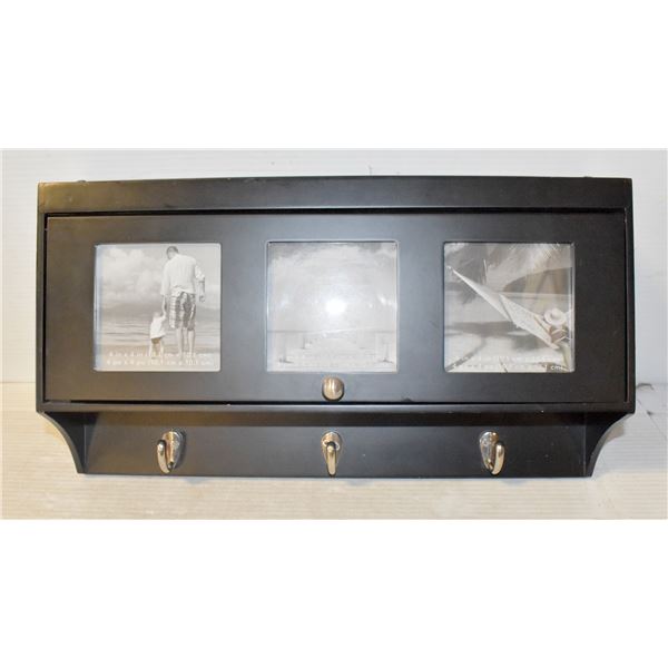 BLACK AND SILVER THRESHOLD WALL ORGANIZER