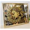 Image 1 : 20.5 x 16.5 INCH MIRRORED FANTASY WALL DCOR