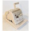 Image 1 : ANTIQUE PAYMASTER CHEQUE MACHINE