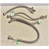 Image 1 : STAINLESS BRAIDED PLUMBING 4 PACK