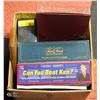 Image 1 : LARGE LOT OF VARIOUS CARDS, BOARD GAMES, BOOKS