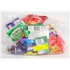 Image 1 : BAG OF ASSORTED BRAND NAME CANDY + CHOCOLATES