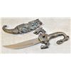 Image 1 : ORNATE "DRAGON" KNIFE - MISSING ONE SMALL SCREW