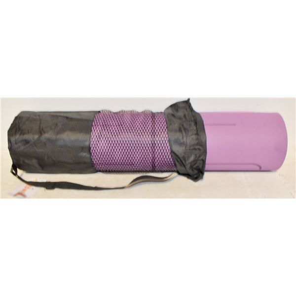 NEW YOGA / EXERCISE MAT, 26 X 72", VIOLET COLOUR