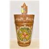 Image 1 : VINTAGE HAND PAINTED WOOD UMBRELLA STAND