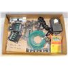 Image 1 : BOX OF N SCALE MODEL RAILWAY SWITCHES