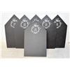 Image 1 : 6 PACK OF HANGING BLACK BOARD SIGNS