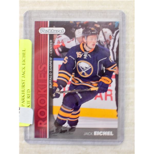 2015 PARKHURST JACK EICHEL ROOKIE RED