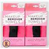 2 NEW PACKS OF MAKE UP REMOVER CLOTHS