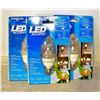 Image 1 : BOX OF 3 LED ACCENT USES 1 WATT OUTDOOR LANTERNS
