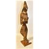 Image 1 : 20" TALL HAND CARVED EGYPTIAN STATUE
