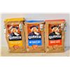 Image 1 : 3 BAGS OF QUAKER OATS LARGE FLAKE OATS, ONE MINUTE
