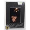 Image 1 : "FIREWORKS" MATTED PHOTOGRAPHY ART PIECE