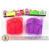 Image 1 : 2 NEW SANDWICH SAVER BOXES WITH SANDWICH SHAPERS