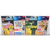 Image 1 : 4 NEW PACKS ASSORTED BUILDING BLOCK BRICK STICKERS