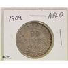 Image 1 : 1909 NEWFOUNDLAND SILVER HALF DOLLAR