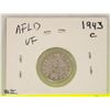 Image 1 : 1943 C NEWFOUNDLAND SILVER 5 CENT