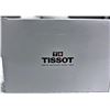 Image 5 : NEW GENUINE TISSOT WHITE DIAL LEATHER STRAP WATCH W/BOX