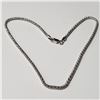 BZ957-14 SILVER 6.9G 15.5" NECKLACE