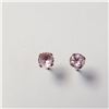 Image 1 : BZ957-44 10K PINK CZ EARRINGS