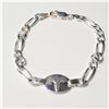 Image 1 : BZ957-30 SILVER 14G 8.5" BRACELET