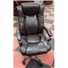 Image 1 : NEW BROWN LEATHERETTE HYDROLIC LIFT OFFICE CHAIR