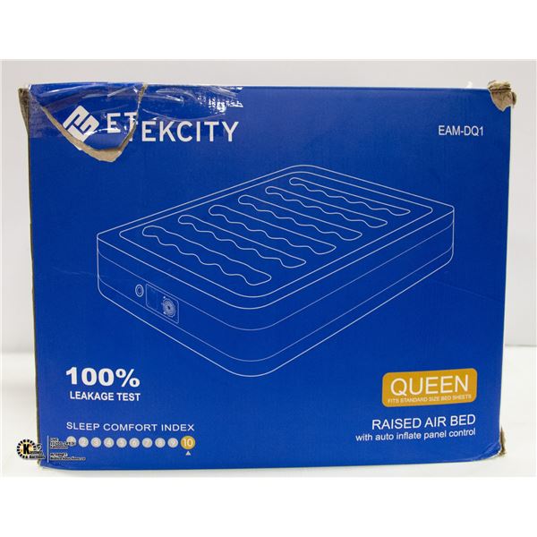 ETEKCITY RAISED AIR BED QUEEN SIZE