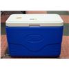 COLEMAN BLUE/WHITE CAMPING COOLER, AMZ SES