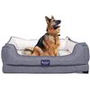 NEW ORTHOPEDIC MEMORY FOAM LUXURY DOG BED, LARGE