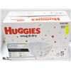 CASE WITH 132 SIZE 5 OVER 27LBS HUGGIES DIAPERS