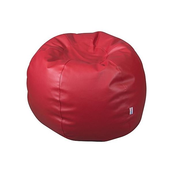 NEW UNPACKED COMFY KIDS BEAN BAG CHAIR, RED