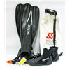 SEAC SCUBA DIVE FINS SIZE SM/MED. MADE IN ITALY