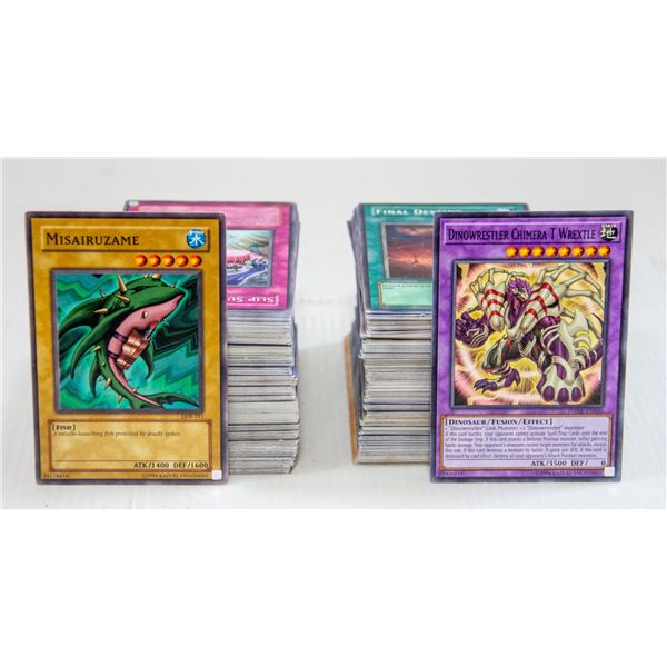 350 YU GI OH CARDS FROM ESTATE