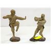 VINTAGE TWO SHAOLIN MARTIAL ARTS FIGURINE