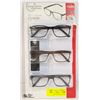 Image 1 : FOSTER GRANT READING GLASSES 3 PACK +3.00