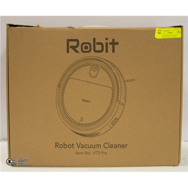 REPACKAGED ROBIT V7S PRO ROBOT VACUUM CLEANER