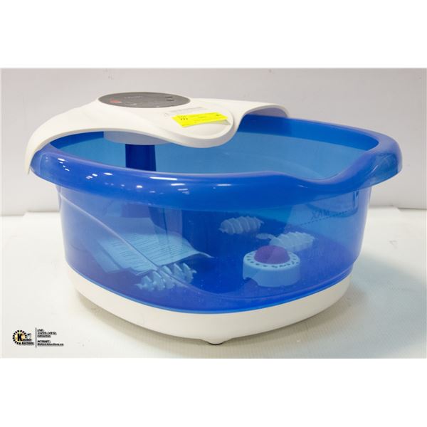 MISIKII FOOT BATH SPA MASSAGER, TESTED