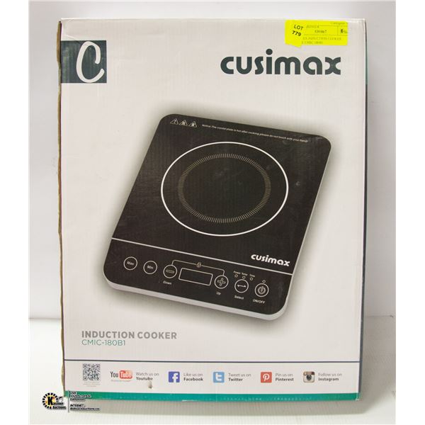 CUSIMAX INDUCTION COOKER MODEL CMIC-180B1