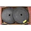 Image 1 : PAIR OF WIEDER 22 LBS EACH WEIGHT PLATES