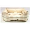 Image 1 : NEW PLUSH SMALL DOG BED WITH REVERSIBLE