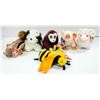 Image 1 : 6 VARIOUS BEANIE BABIES WITH NAME TAGS