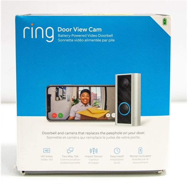 NEW  RING  VIDEO DOORBELL CAM