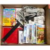 Image 1 : BOX WITH WII CONSOLE WITH ACCESSORIES AND