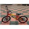 MOVELLO KJ BMX 20" TIRE NEEDS BRAKES ADJUSTED