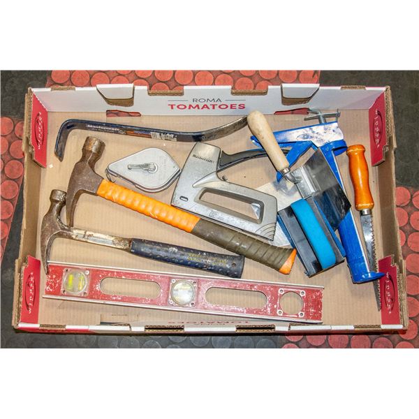 FLAT FULL OF HOME HANDYMAN TOOLS INCL.