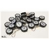 BAG OF MINIATURE TAPE MEASURES