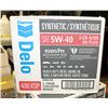 Image 1 : CHEVRON DELO FULL SYNTHETIC 5W40 MOTOR OIL -NEW